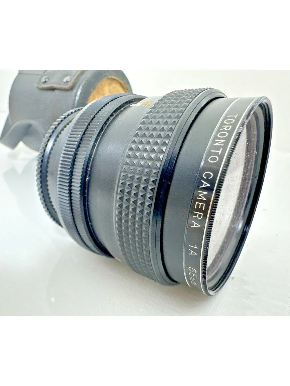 Konica Hexanon AR 28mm f3.5 Wide Angle Manual Focus Lens w/ Vintage Case